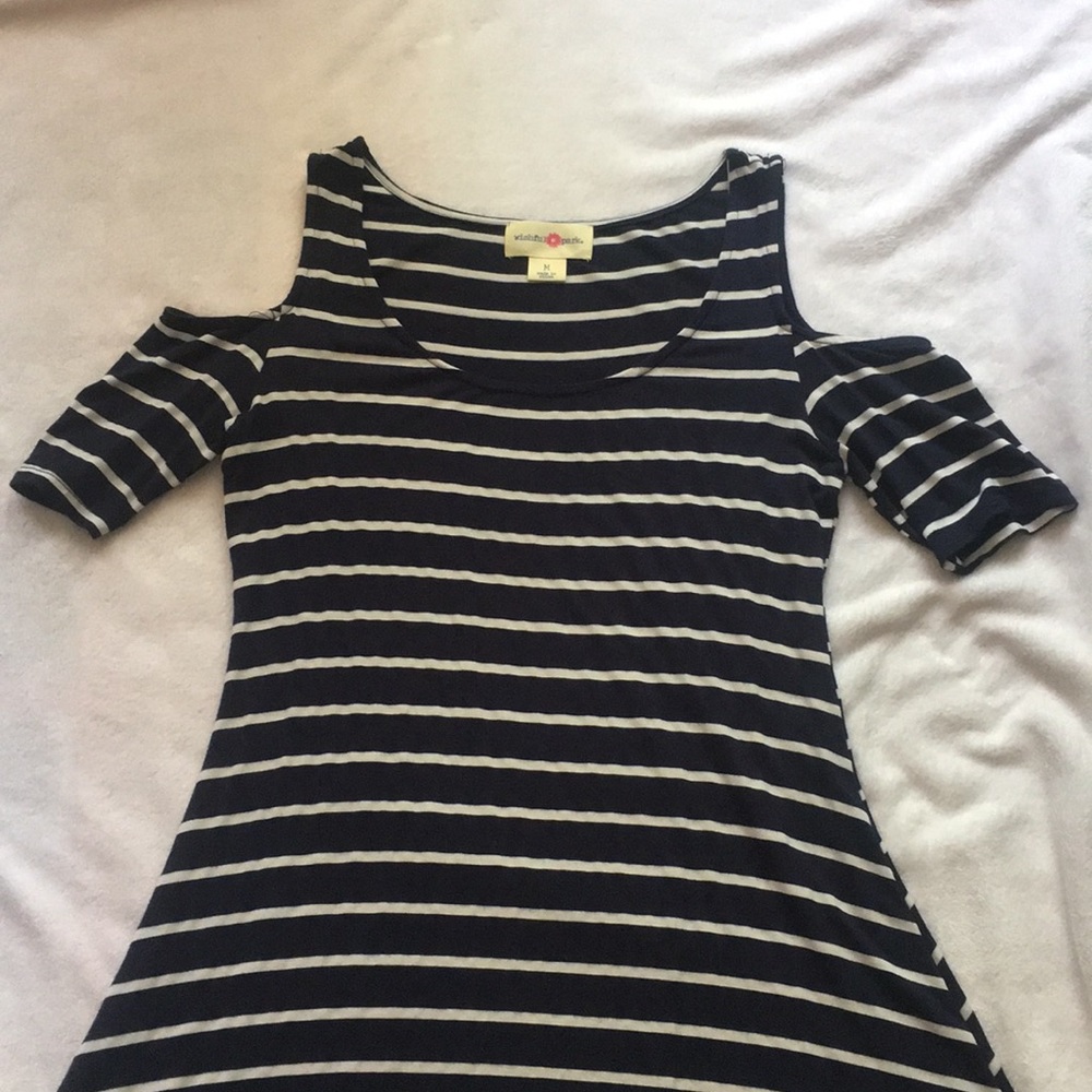 Cold shoulder dress
